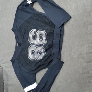 💥50% sale💥Wildfox cropped mesh jersey Small #b169